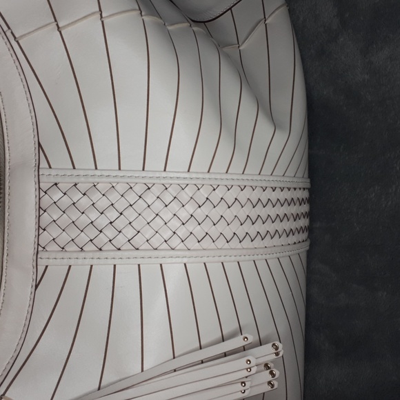 Cole Haan~Huarache Square Woven Hobo - Picture 2 of 12